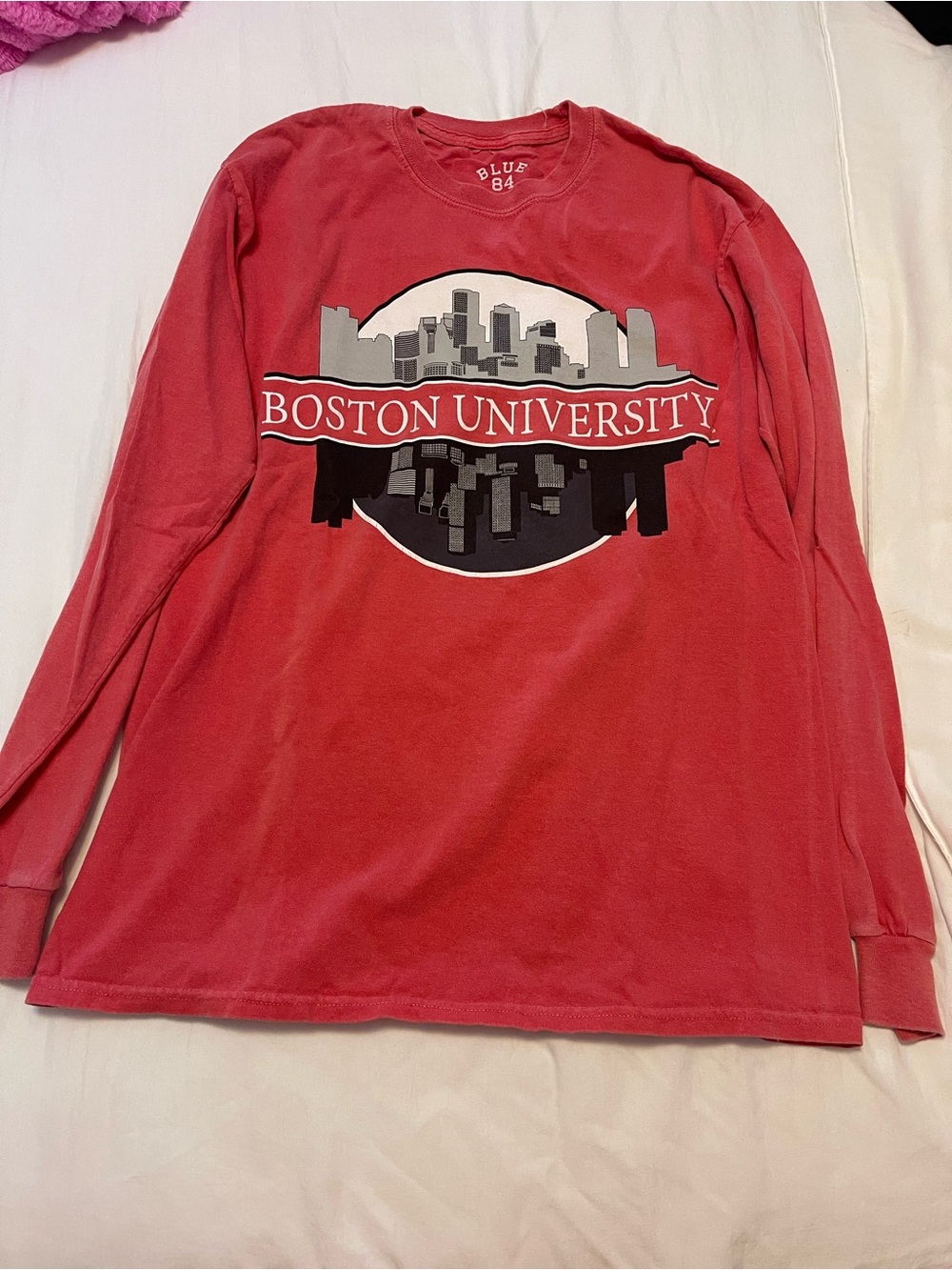 Boston University long sleeve tshirt